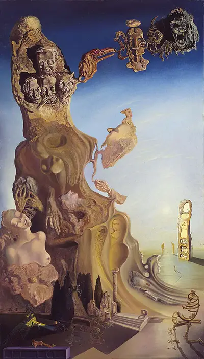 Memory of the Child Woman (1929) Salvador Dali